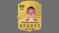Caroline Hansen possesses amazing ball control ability (Image via EA Sports)